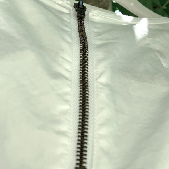 J. Crew white cotton beaded flower embellished sleeveless top - Picture 6 of 8